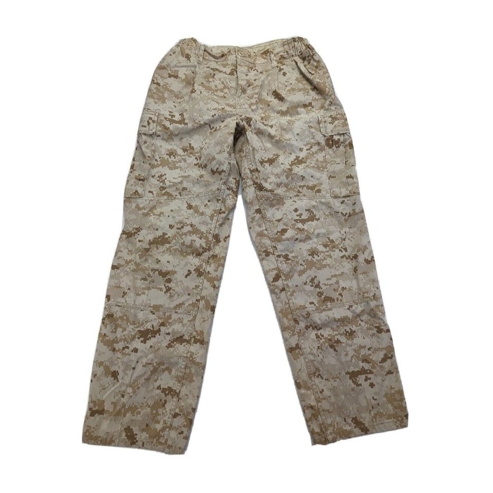 Army Cargo Digital Camouflage Desert Pants Men's Size M Short Or Waist 31 To 36